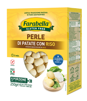 FARABELLA PERLE PATATE CON RISO 250 G - Antica Farmacia Ferrari