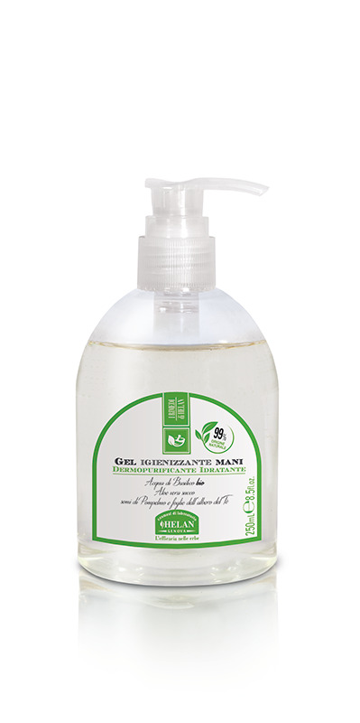 I RIMEDI DI HELAN GEL IGIENIZZANTE MANI 250 ML - Antica Farmacia Ferrari