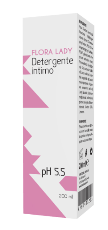FLORA LADY DETERGENTE INTIMO PH 5,5 200 ML - Antica Farmacia Ferrari