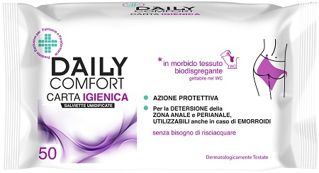 DAILY COMFORT CARTA IGIENICA 50 PEZZI - Antica Farmacia Ferrari