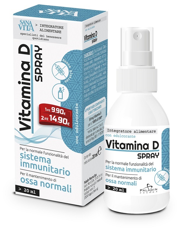 SANAVITA VITAMINA D SPRAY - Antica Farmacia Ferrari