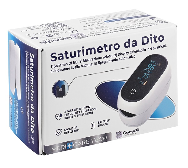 SATURIMETRO PROFESSIONAL 1 PEZZO MEDICARE - Antica Farmacia Ferrari