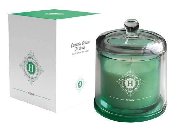 HIMALAYA CANDELA PROFUMATA DELUXE TE' VERDE 200 G - Antica Farmacia Ferrari
