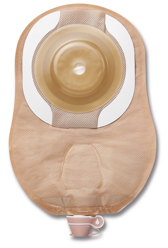 MODERMA FLEX CERAPLUS SACCA APERTA CONVESSA SOFT MIDI PER UROSTOMIA OPACA CON FINESTRA B/A PRETAGLIATA 20 MM - Antica Farmacia Ferrari