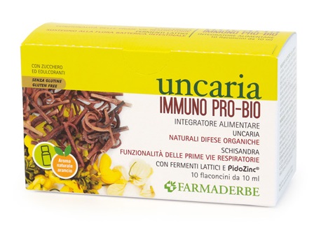 UNCARIA IMMUNO PRO BIO 10 FLACONCINI DA 10 ML - Antica Farmacia Ferrari