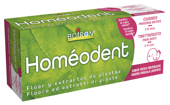 HOMEODENT PRIMI DENTI FRAGOLA LAMPONE 50 ML - Antica Farmacia Ferrari