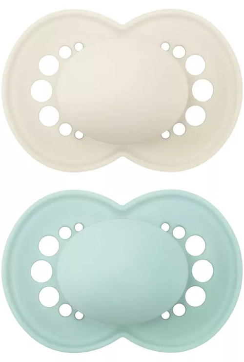 MAM ORIGINAL 6+ SILICONE NEUTRO 2 PEZZI - Antica Farmacia Ferrari