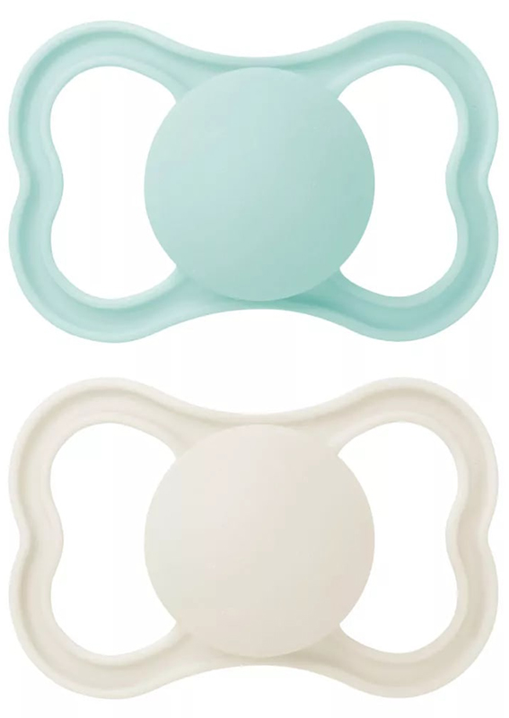 MAM AIR SUCCHIETTO 6+ MESI SILICONE NEUTRO 2 PEZZI - Antica Farmacia Ferrari