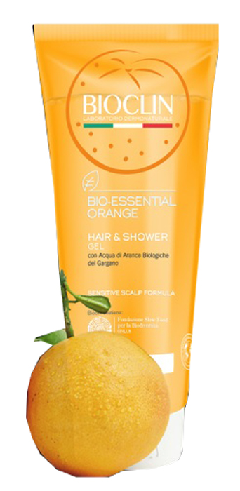 BIOCLIN BIO ESSENTIAL ORANGE HAIR & SHAMPOO 200 ML - Antica Farmacia Ferrari
