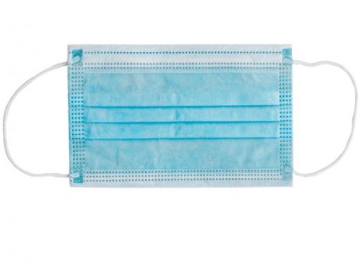 MASCHERINA CHIRURGICA FILTRANTE 98% 3 VELI TIPO IIR CON ELASTICI ADULTI AZZURRA 10 PEZZI - Antica Farmacia Ferrari