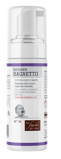 FIOCCHI DI RISO MOUSSE BAGNETTO 200 ML - Antica Farmacia Ferrari