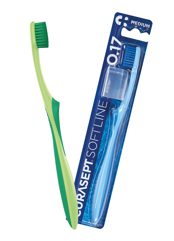 CURASEPT SPAZZOLINO MEDIUM 017 BIPACK - Antica Farmacia Ferrari