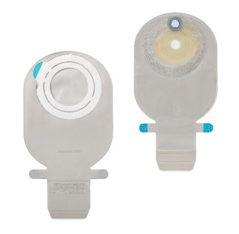 SENSURA MIO FLEX SISTEMA 2 PEZZI CON AGGANCIO ADESIVO SACCA ILEOSTOMIA TRASPARENTE 50MM DA 550 ML 30 PEZZI - Antica Farmacia Ferrari