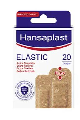 HANSAPLAST ELASTIC/FABRIC 20 STRIPS ASSORTITI - Antica Farmacia Ferrari