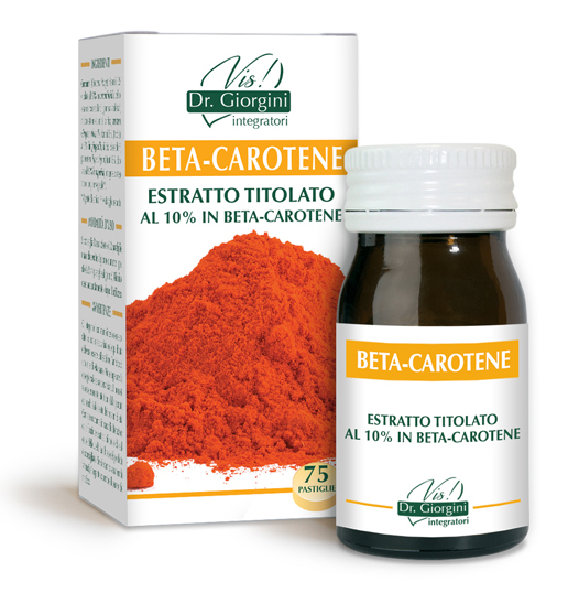 BETA-CAROTENE ESTRATTO TITOLATO 75 PASTIGLIE - Antica Farmacia Ferrari