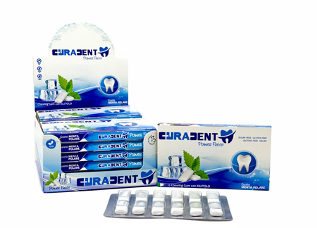 CURADENT POWERFRESH CHEWING GUM 12 CONFETTI - Antica Farmacia Ferrari