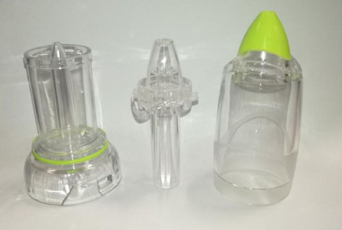 KIT DI RICAMBIO COMPLETO RINOWASH EGO CON VASCHETTA PORTAFARMACO + ATOMIZZATORE + GUARNIZIONE DI TENUTA + CAMPANA ESTERNA - Antica Farmacia Ferrari