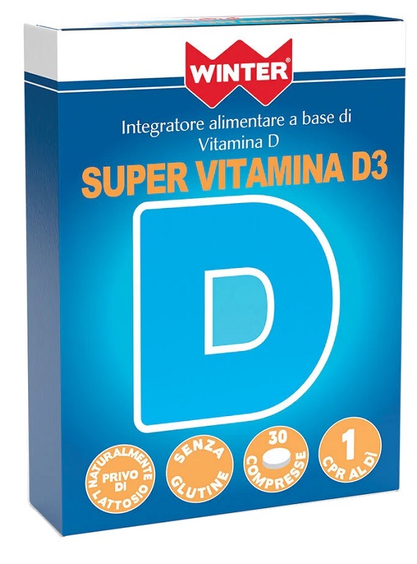 WINTER SUPER VITAMINA D3 30 COMPRESSE - Antica Farmacia Ferrari