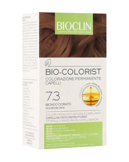 BIOCLIN BIO COLOR FAST&PERFECTION 9,3 BIONDO CHIARO DORATO CREMA COLORANTE 60 ML + RIVELATORE IN CREMA 60 ML + BIO COLOR SHAMPOO 10 ML + BIO COLOR MASCHERA 10 ML - Antica Farmacia Ferrari