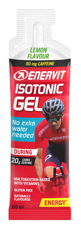 ENERVIT SPORT ISOTONIC GEL LIMONE CON CAFFEINA 60 ML - Antica Farmacia Ferrari