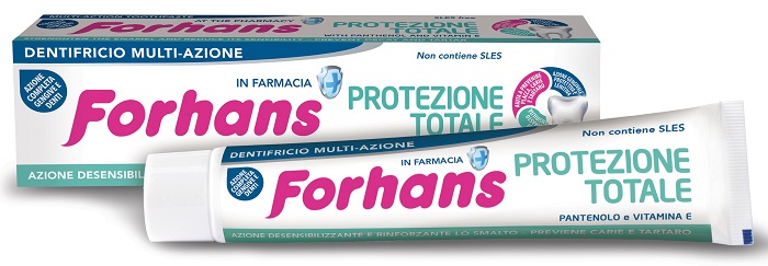 FORHANS DENTIFRICIO PROTEZIONE TOTALE 75 ML - Antica Farmacia Ferrari