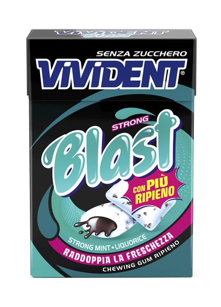 VIVIDENT BLAST LIQUORICE 30 G - Antica Farmacia Ferrari