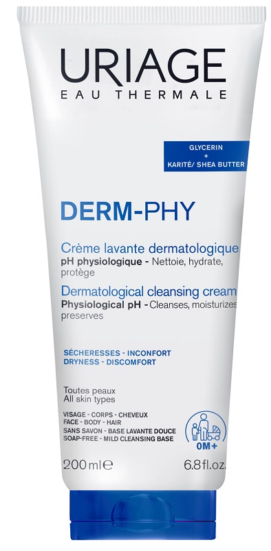 URIAGE DERM-PHY CREME LAVANTE 200 ML - Antica Farmacia Ferrari