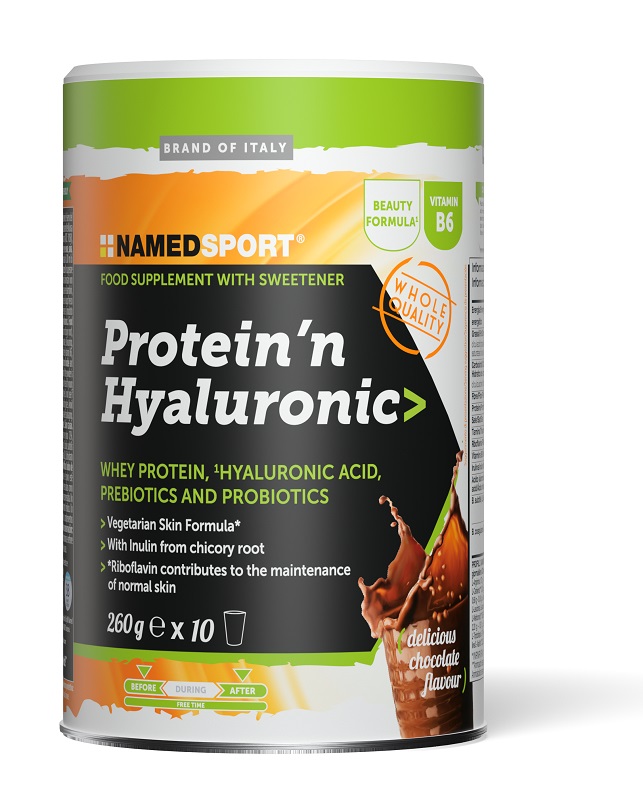 PROTEIN'N HYALURONIC DELICIOUS CHOCOLATE 260 G - Antica Farmacia Ferrari