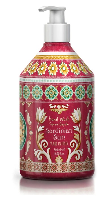 MAIOLICHE SAPONE LIQUIDO 500 ML SARDINIAN SUN - Antica Farmacia Ferrari