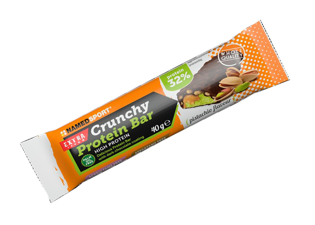CRUNCHY PROTEINBAR PISTACCHIO 40 G - Antica Farmacia Ferrari