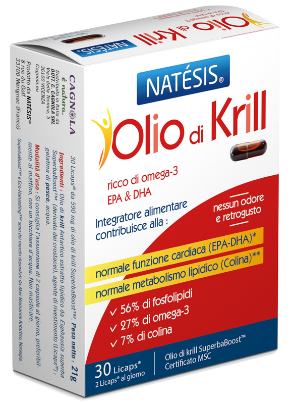 OLIO DI KRILL 30 CAPSULE - Antica Farmacia Ferrari