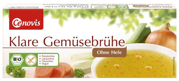 DADO CENOVIS VEGETALE BIO SENZA LIEVITO 9,3% DI VERDURE 12 CUBETTI - Antica Farmacia Ferrari