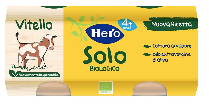 HERO BABY SOLO OMOGENEIZZATO VITELLO 2X80 G - Antica Farmacia Ferrari