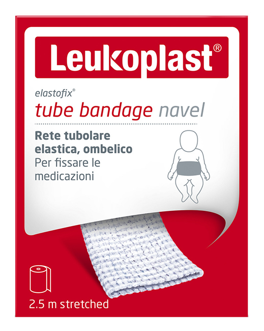 BENDA RETE ELASTOFIX LEUKOPLAST OMBELICO 2,50 M - Antica Farmacia Ferrari