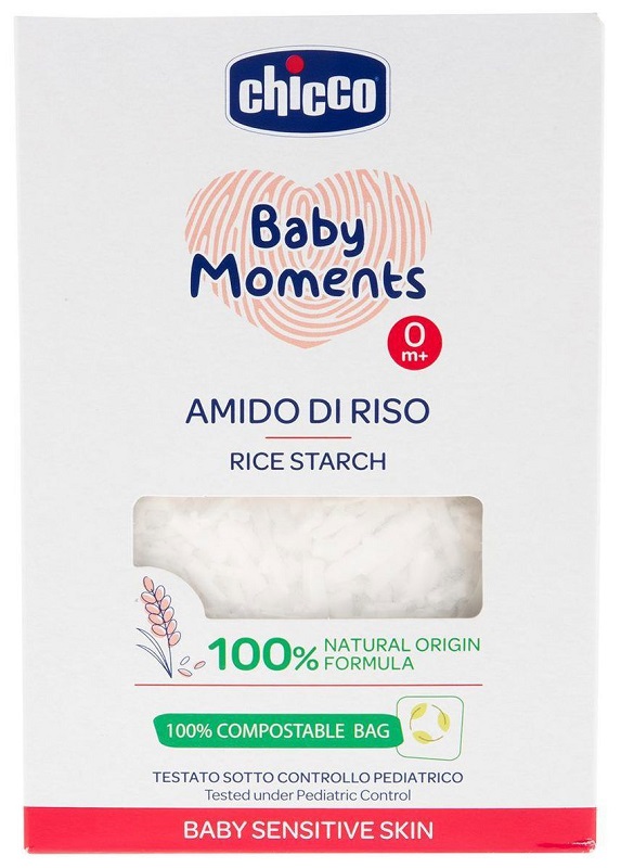 CHICCO BABY MOMENTS AMIDO DI RISO SENS 250 G - Antica Farmacia Ferrari
