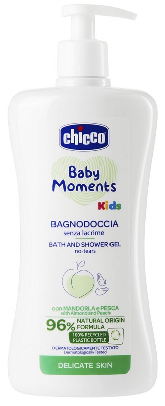 CHICCO BABY MOMENTS BAGNODOCCIA KIDS 500 ML - Antica Farmacia Ferrari