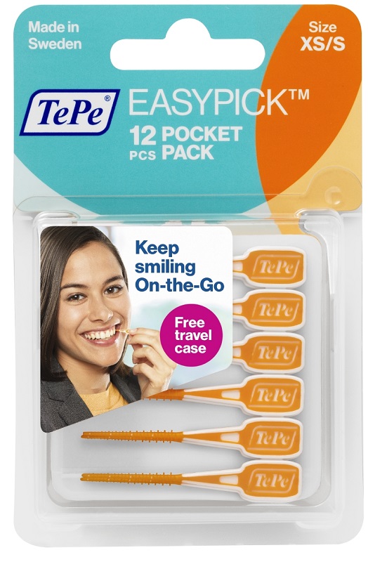 TEPE EASYPICK XS/S ARANCIONE 12 PEZZI - Antica Farmacia Ferrari