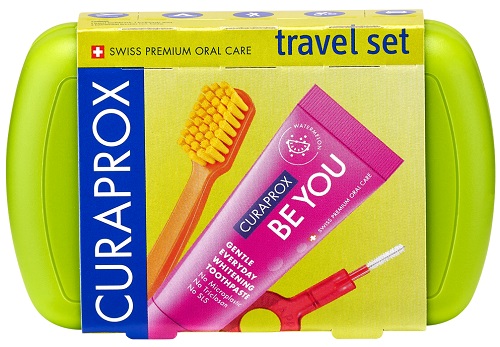 CURAPROX TRAVEL SET GREEN - Antica Farmacia Ferrari