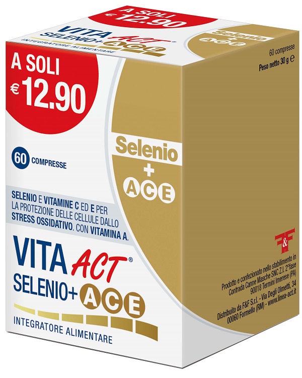 VITA ACT SELENIO+ACE 60 COMPRESSE - Antica Farmacia Ferrari