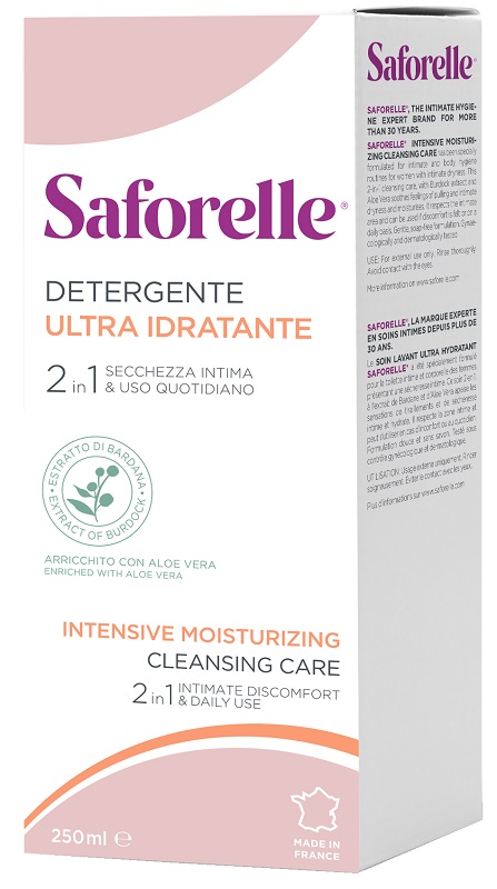 SAFORELLE DETERGENTE ULTRA IDRATANTE 250 ML - Antica Farmacia Ferrari