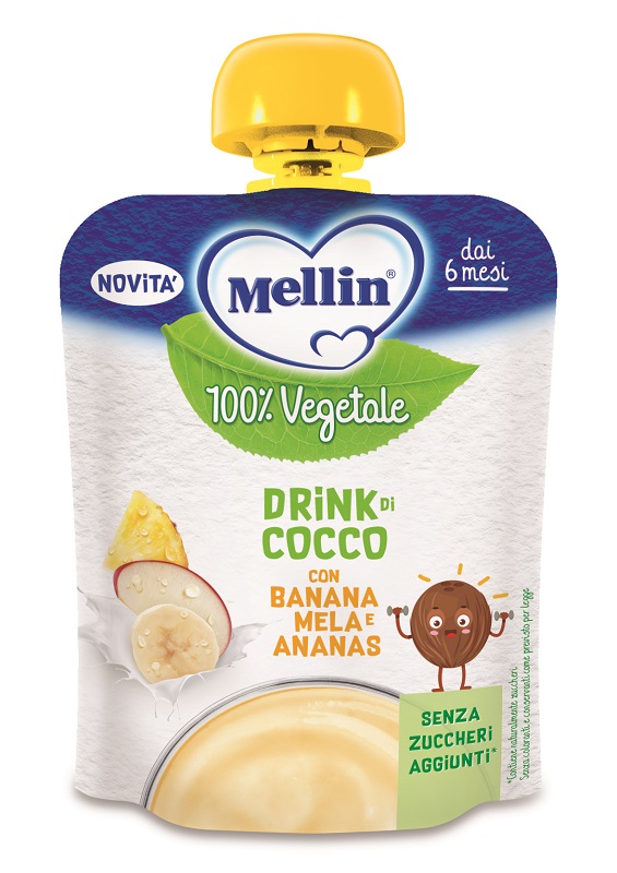 MELLIN POUCH COCCO MELA BANANA ANANAS 90 G - Antica Farmacia Ferrari