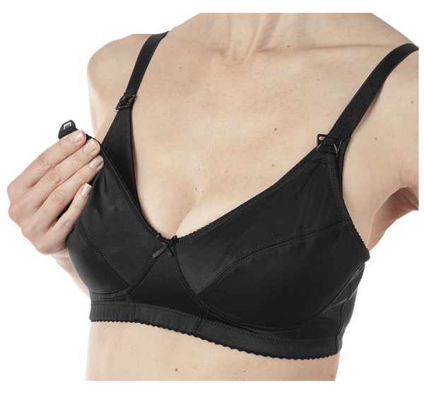 MAMMY REGGISENO MICROFIBRA ALLATTAMENTO BLACK 4D - Antica Farmacia Ferrari