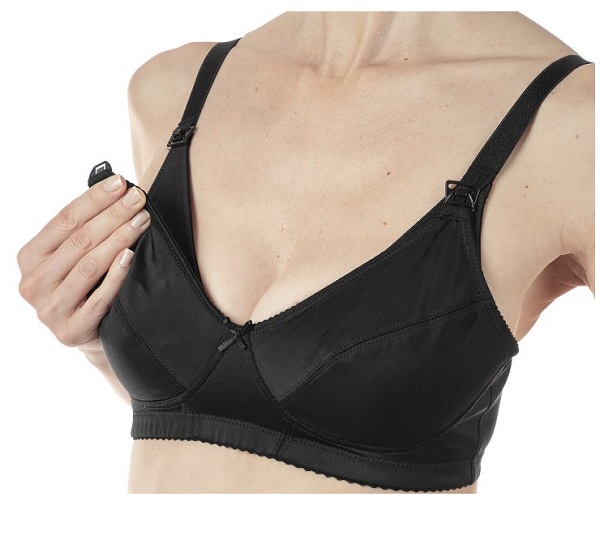 MAMMY REGGISENO MICROFIBRA ALLATTAMENTO BLACK 6D - Antica Farmacia Ferrari