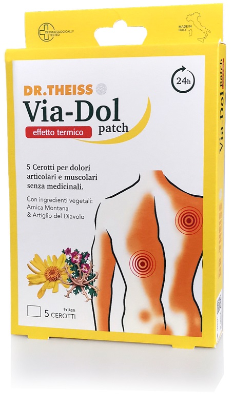 THEISS VIA-DOL PATCH EFFETTO TERMICO 5 PEZZI - Antica Farmacia Ferrari