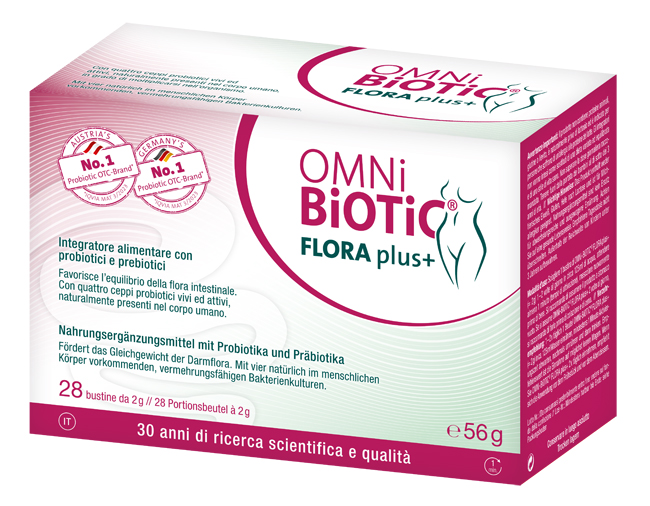 OMNI BIOTIC FLORA PLUS+ 28 BUSTINE DA 2 G - Antica Farmacia Ferrari