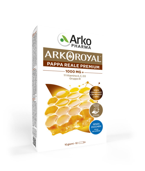 ARKOROYAL IMMUNITA' SENZA ZUCCHERO 10 FLACONCINI DA 15 ML - Antica Farmacia Ferrari
