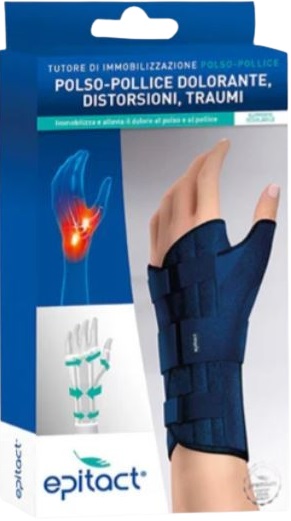 TUTORE POLSO/POLLICE PER TENDINITE EPITACT QUERV'ACTIV DESTRO M - Antica Farmacia Ferrari