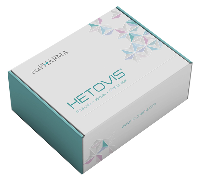 KETOVIS BOX 1 IDROVIS 20 BUSTINE + 1 AMINOVIS 30 BUSTINE + 1 SHAKER - Antica Farmacia Ferrari