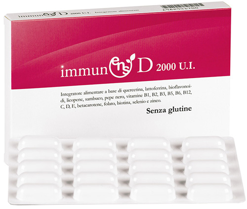 IMMUNENS D 2000 UI 20 CAPSULE - Antica Farmacia Ferrari