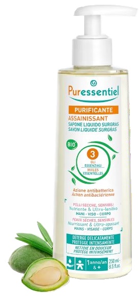 PURESSENTIEL SAPONE SURGRAS 250 ML - Antica Farmacia Ferrari